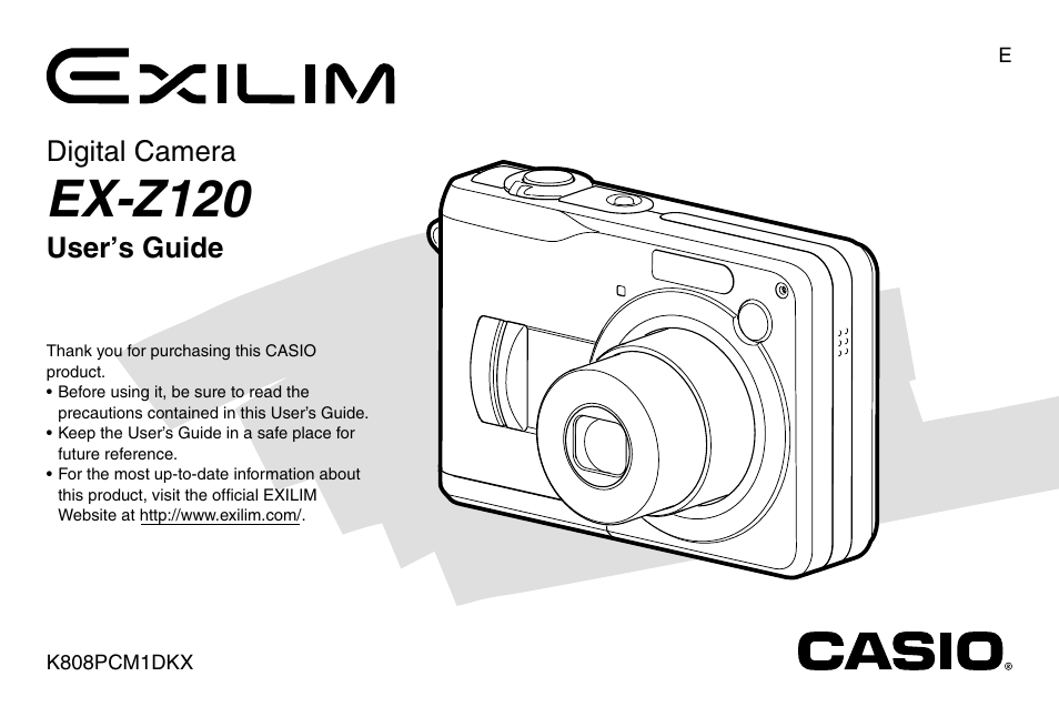 Casio EX-Z120 User Manual | 242 pages