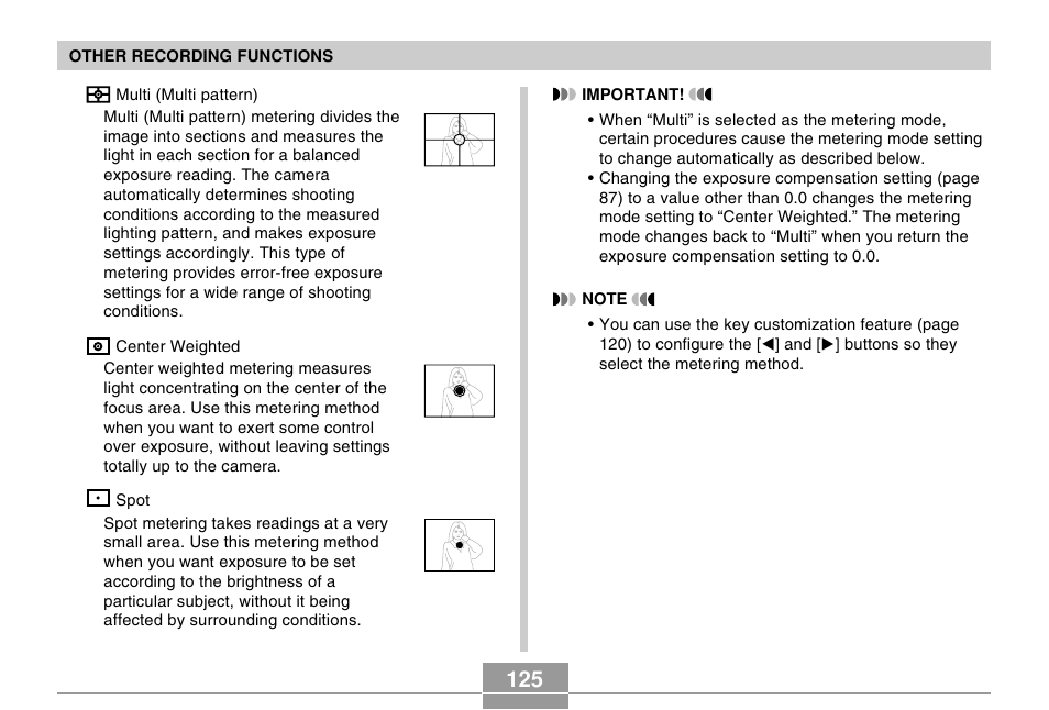 Casio EX-Z120 User Manual | Page 125 / 242