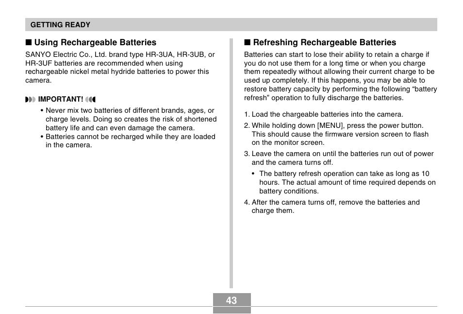 Casio EX-Z120 User Manual | Page 43 / 242
