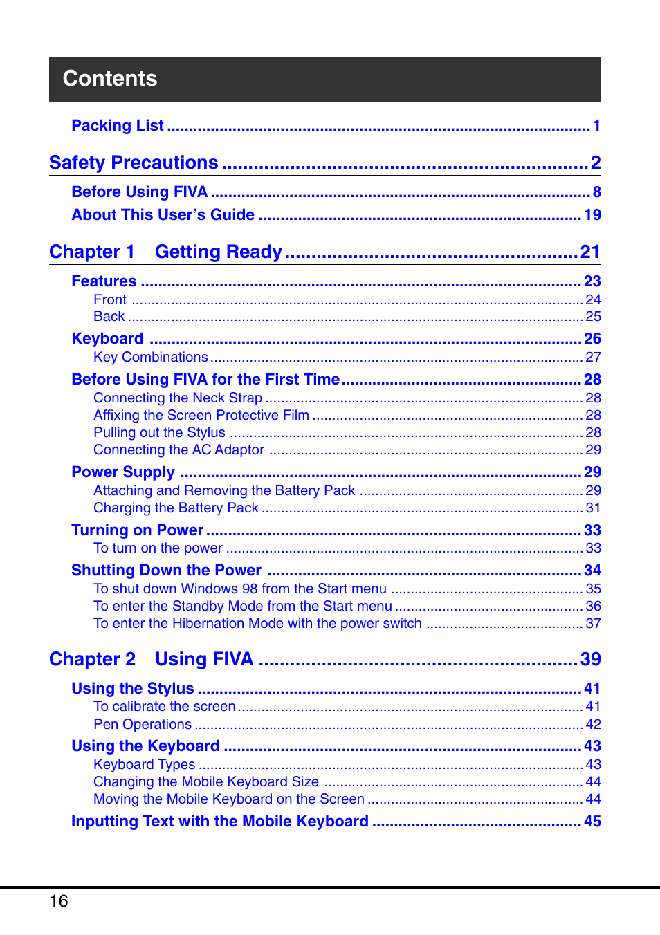 Casio MPC-501 User Manual | Page 18 / 126