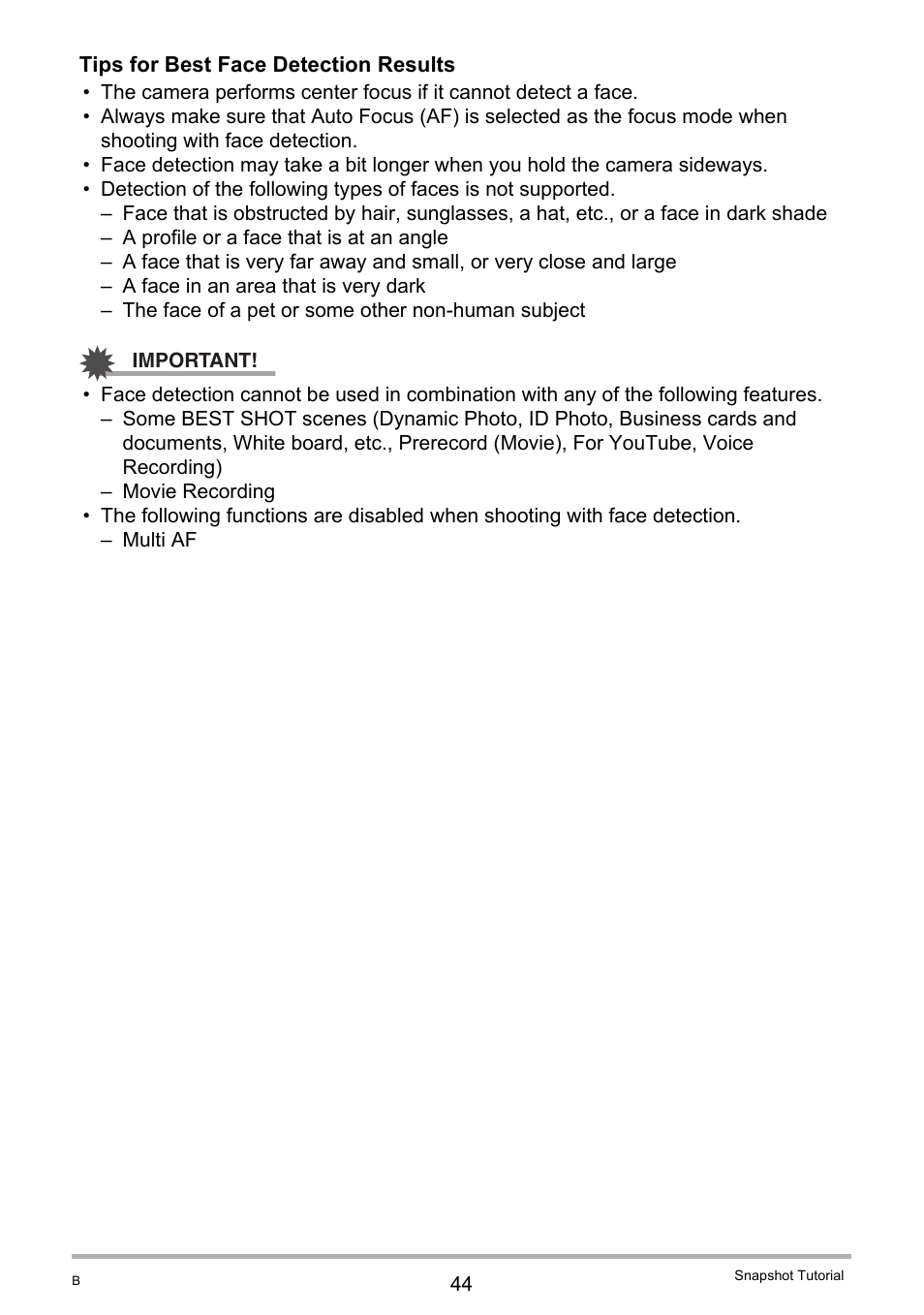 Casio EXILIM EX S 12 User Manual | Page 44 / 216