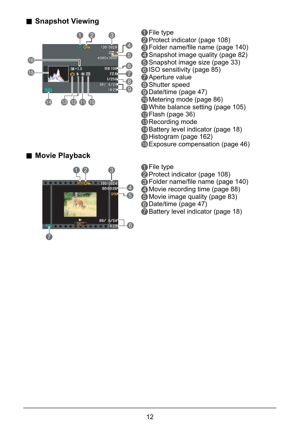 Casio EX-S12 User Manual | Page 12 / 216