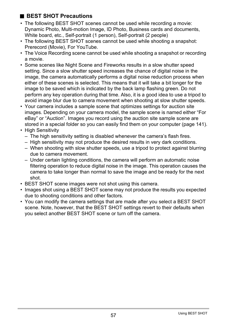 Casio EX-S12 User Manual | Page 57 / 216