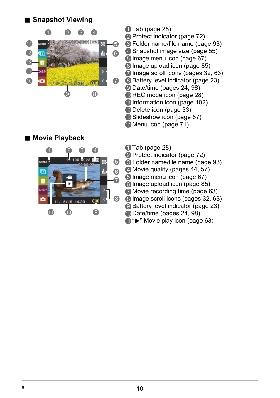 Casio TRYX EX-TR100 User Manual | Page 10 / 127