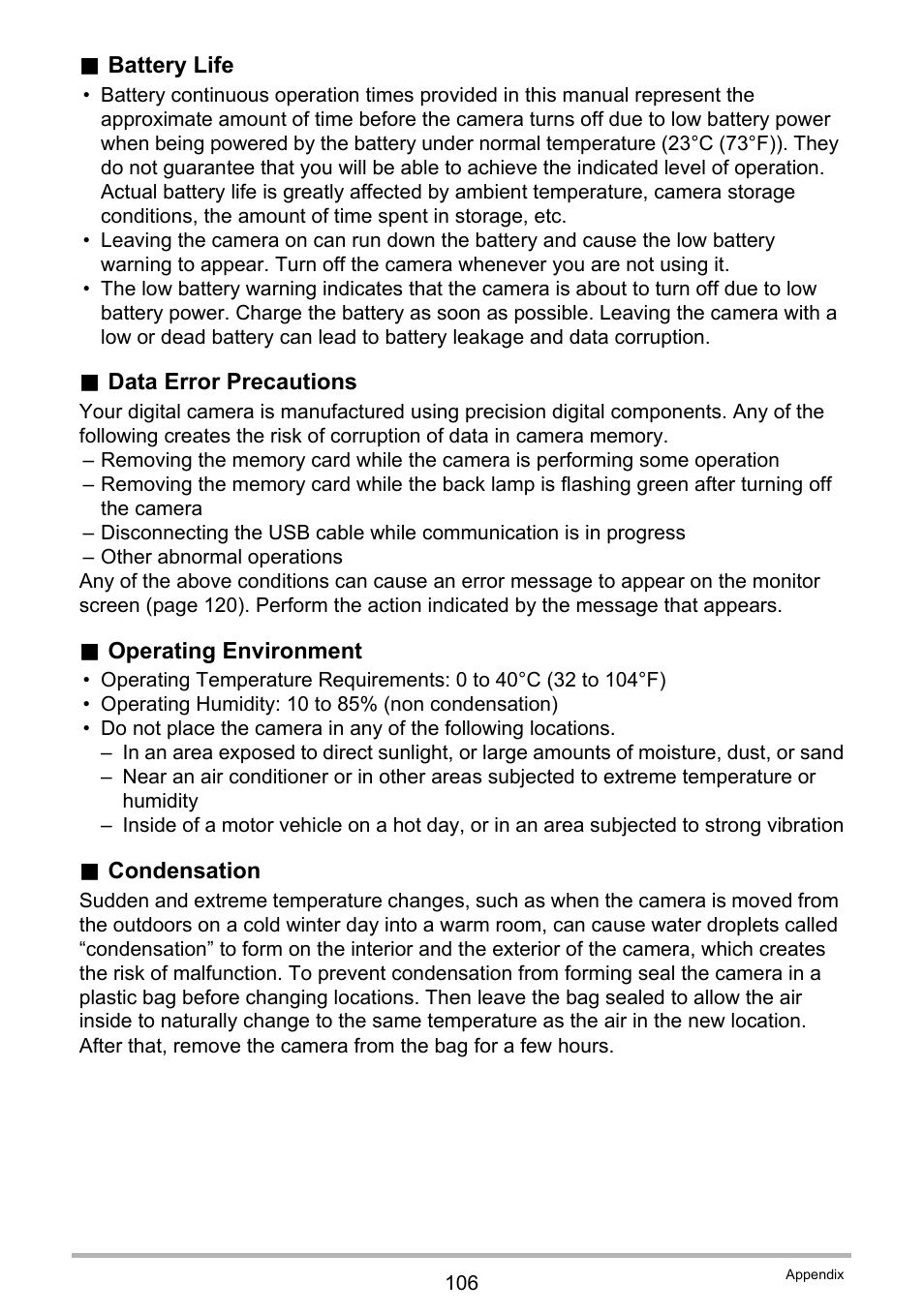 Casio TRYX EX-TR100 User Manual | Page 106 / 127