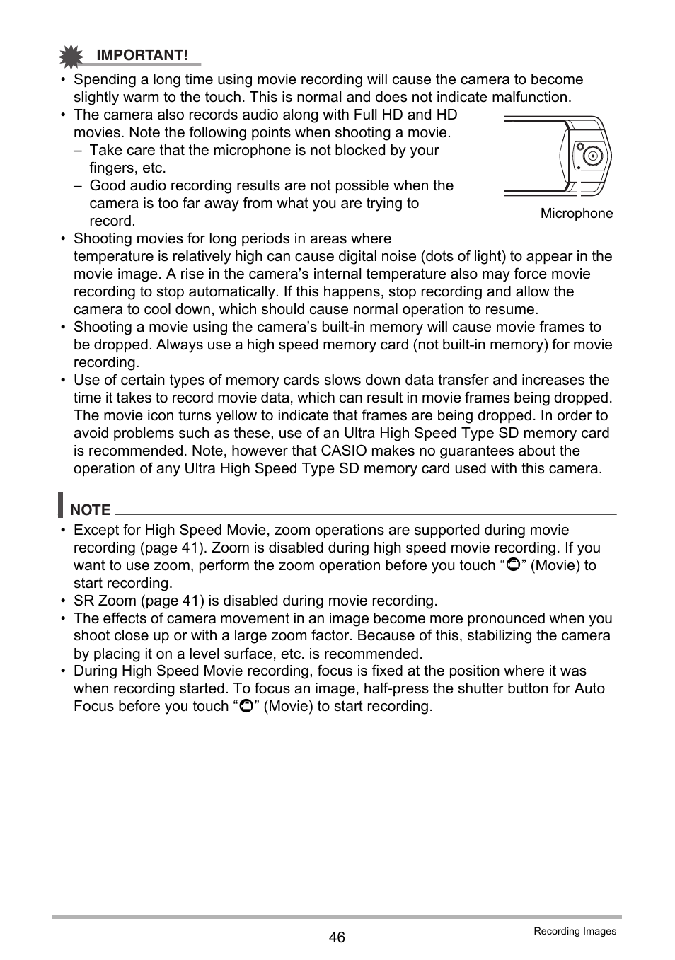 Casio TRYX EX-TR100 User Manual | Page 46 / 127