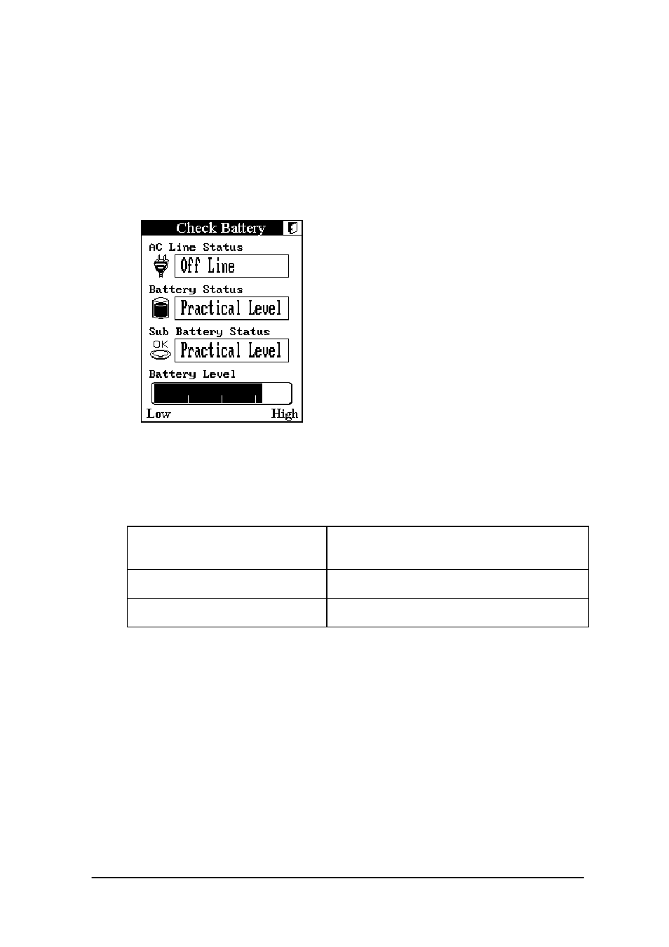 Remaining battery voltage display utility, 5 remaining battery voltage display utility | Casio IT-2000W User Manual | Page 263 / 297