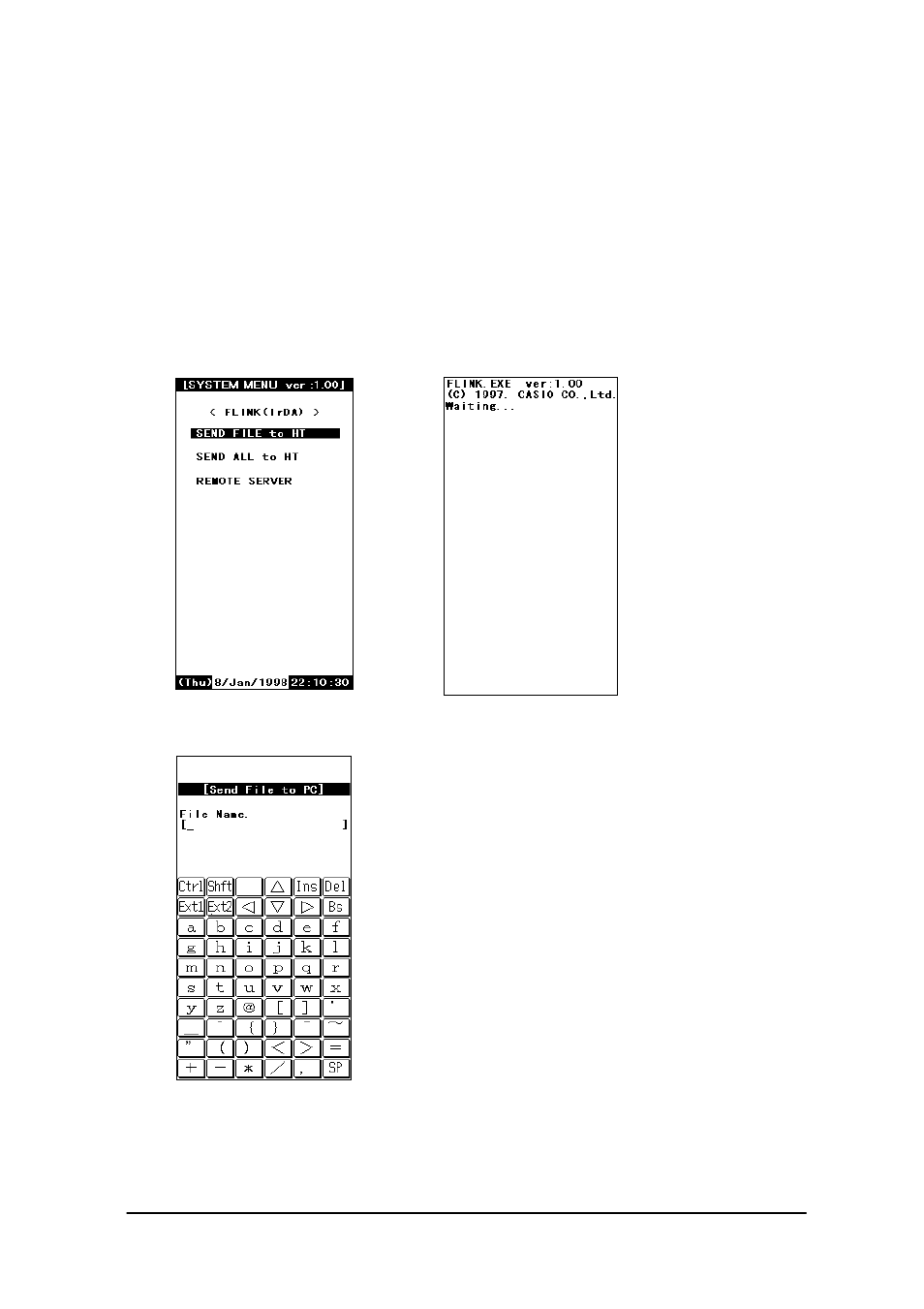 11 flink command 65, 11 flink command | Casio IT-2000W User Manual | Page 65 / 297
