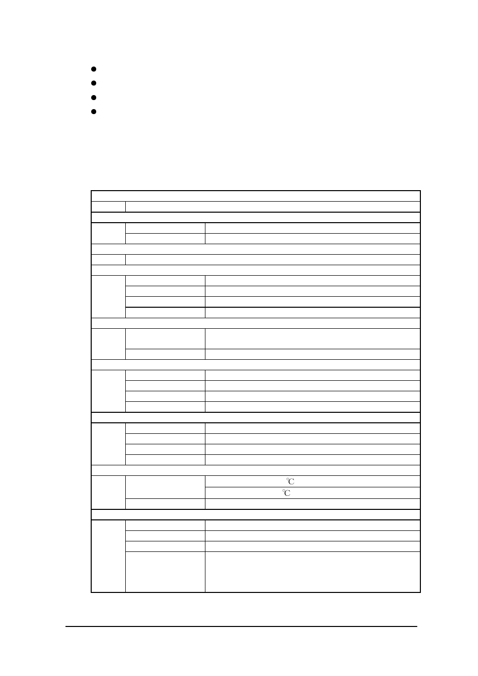 Basic specifications, 4 basic specifications | Casio IT-2000W User Manual | Page 7 / 297