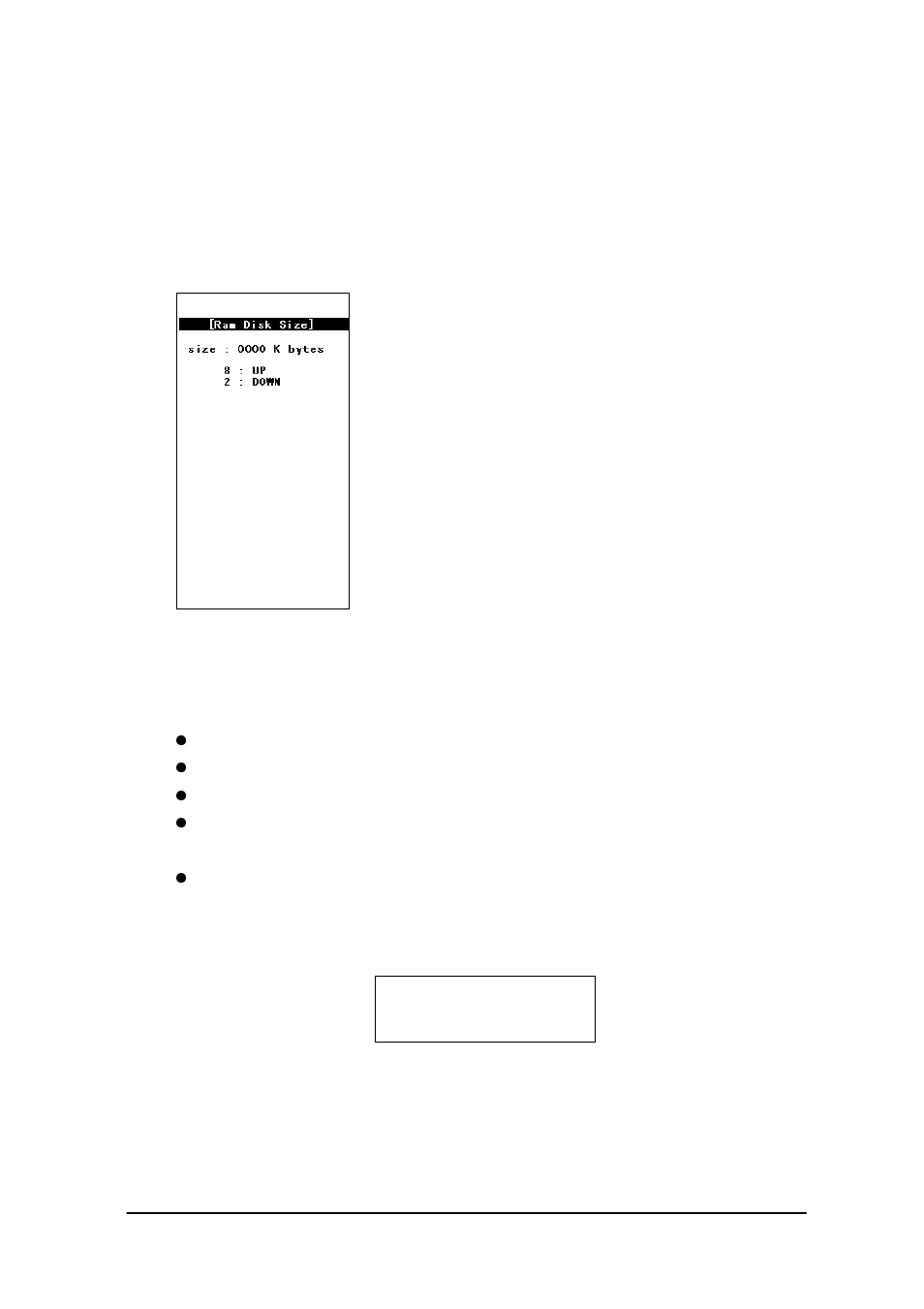 14 ram disk size change 70, 14 ram disk size change | Casio IT-2000W User Manual | Page 70 / 297