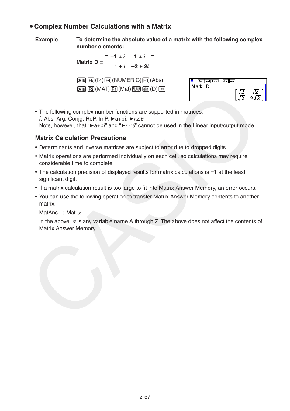 Casio | Casio FX-CG10 User Manual | Page 103 / 601