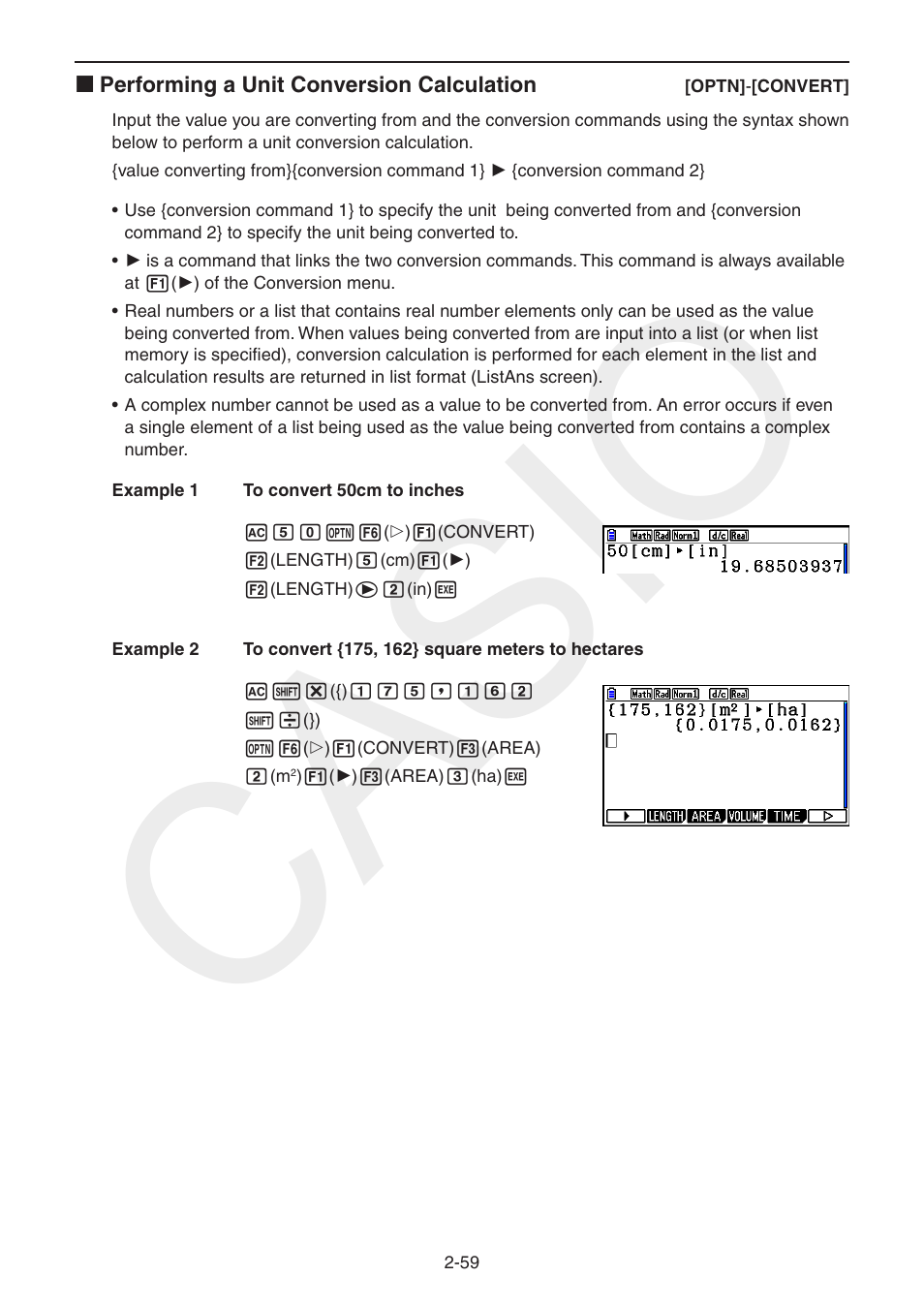 Casio | Casio FX-CG10 User Manual | Page 105 / 601