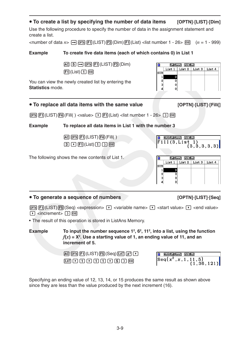 Casio | Casio FX-CG10 User Manual | Page 116 / 601