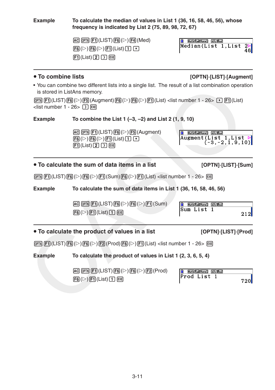 Casio | Casio FX-CG10 User Manual | Page 118 / 601