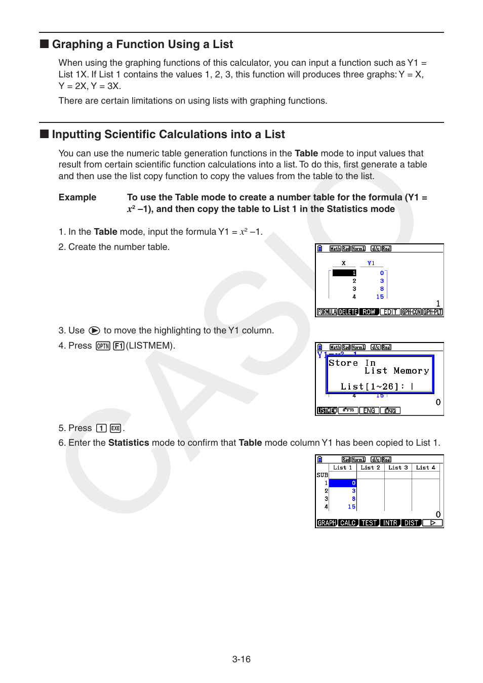 Casio | Casio FX-CG10 User Manual | Page 123 / 601