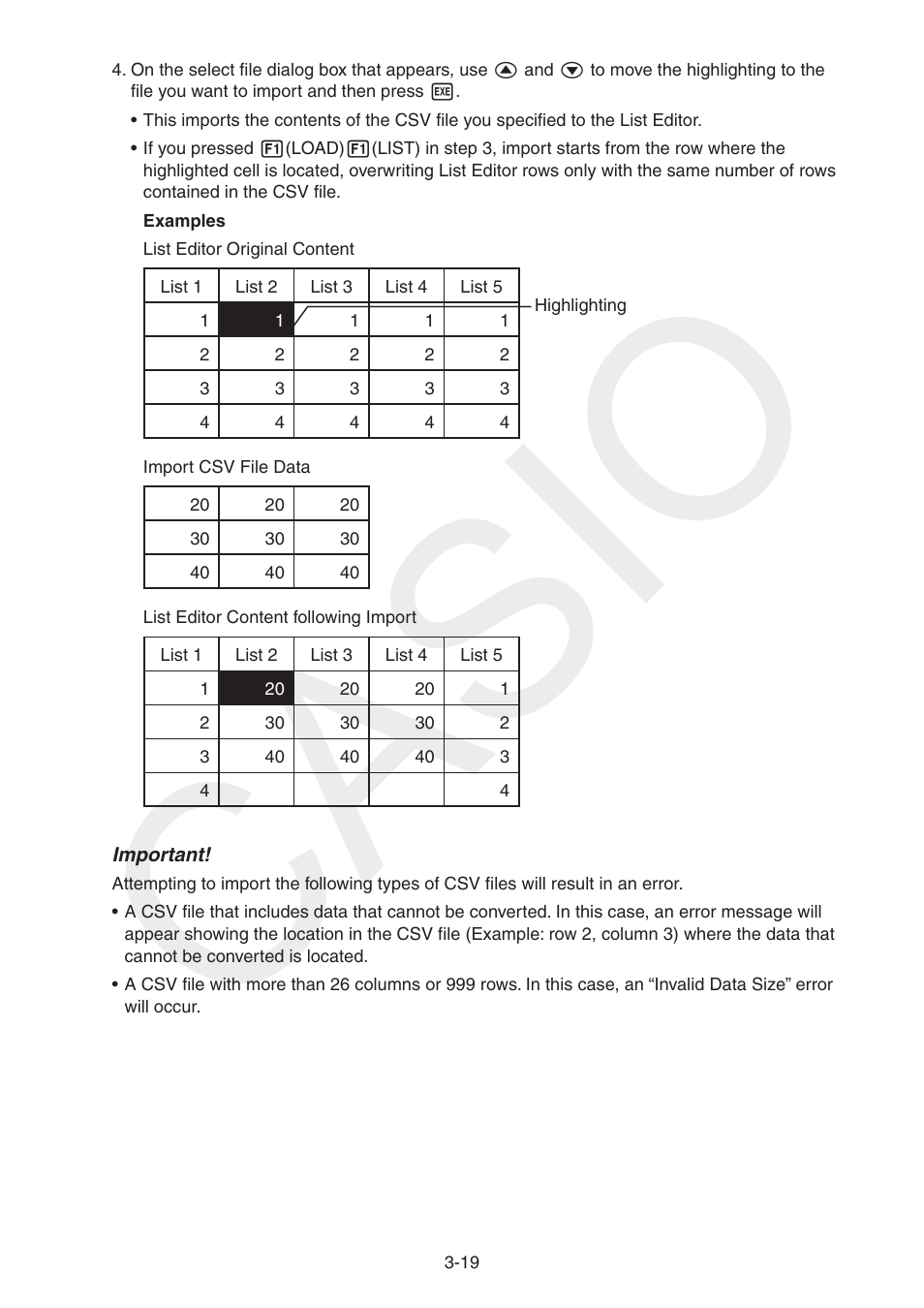 Casio | Casio FX-CG10 User Manual | Page 126 / 601