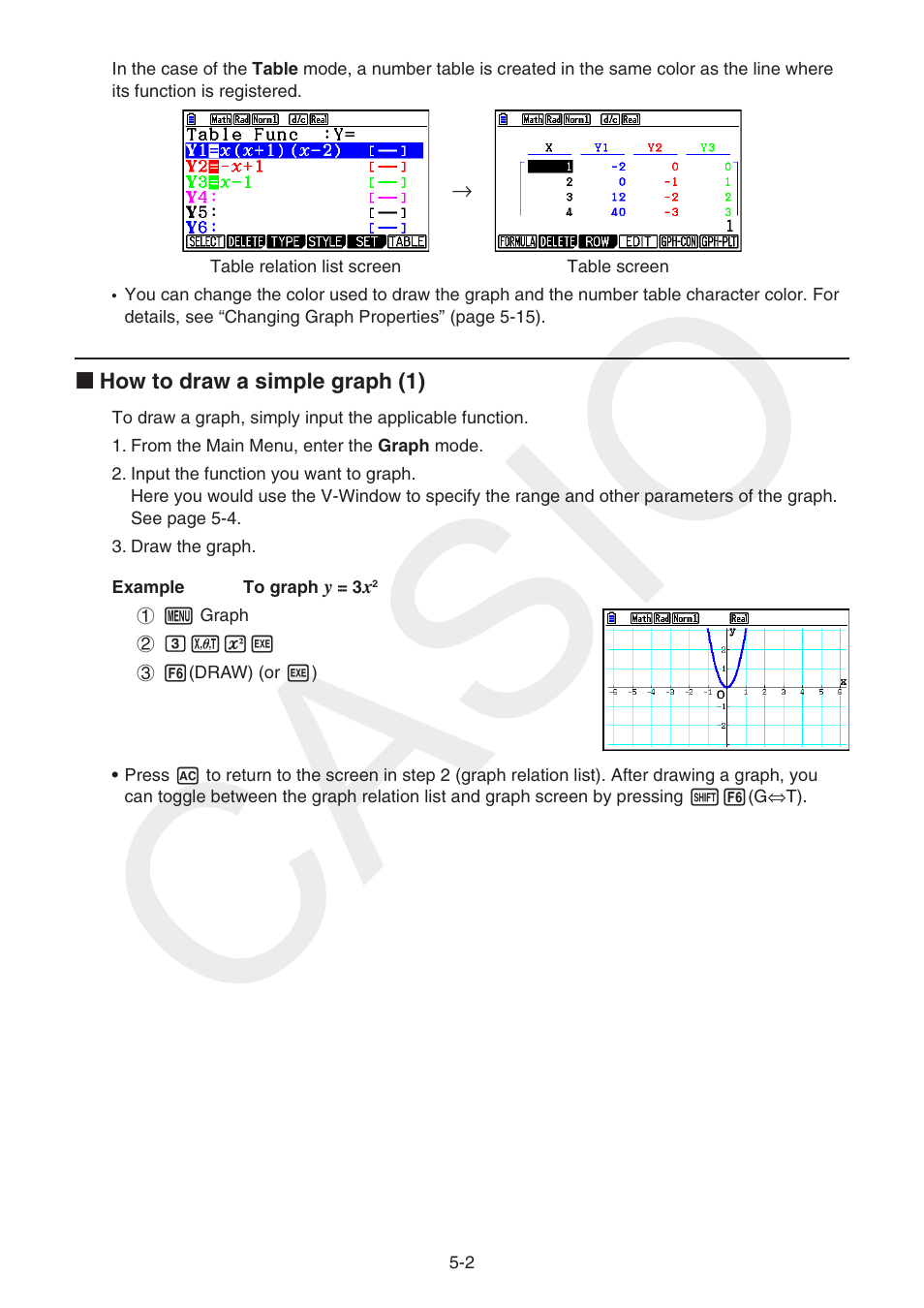 Casio | Casio FX-CG10 User Manual | Page 134 / 601