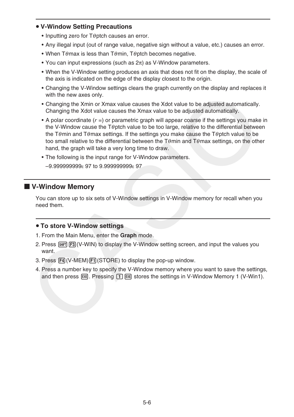 Casio | Casio FX-CG10 User Manual | Page 138 / 601