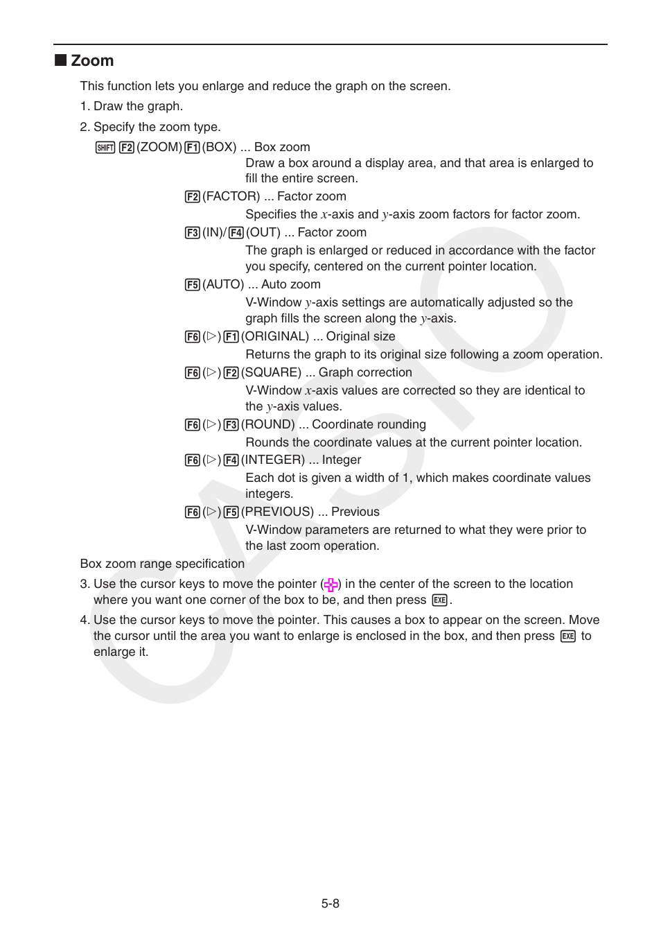 Casio | Casio FX-CG10 User Manual | Page 140 / 601