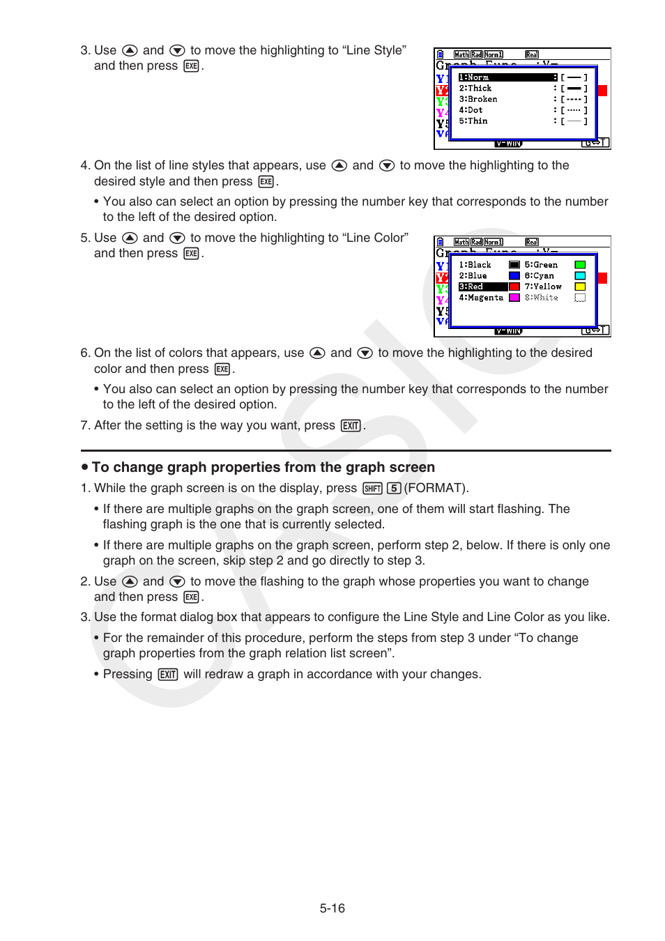 Casio | Casio FX-CG10 User Manual | Page 148 / 601