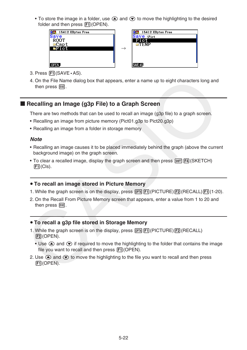 Casio | Casio FX-CG10 User Manual | Page 154 / 601