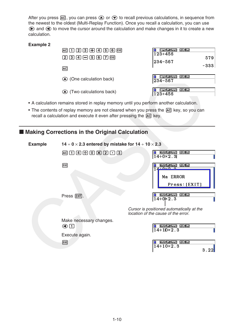 Casio | Casio FX-CG10 User Manual | Page 17 / 601