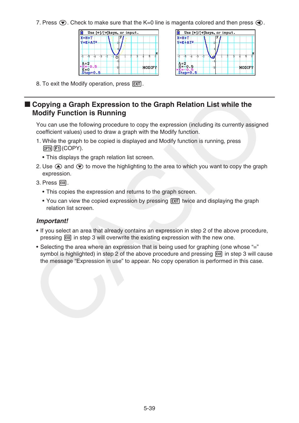 Casio | Casio FX-CG10 User Manual | Page 171 / 601