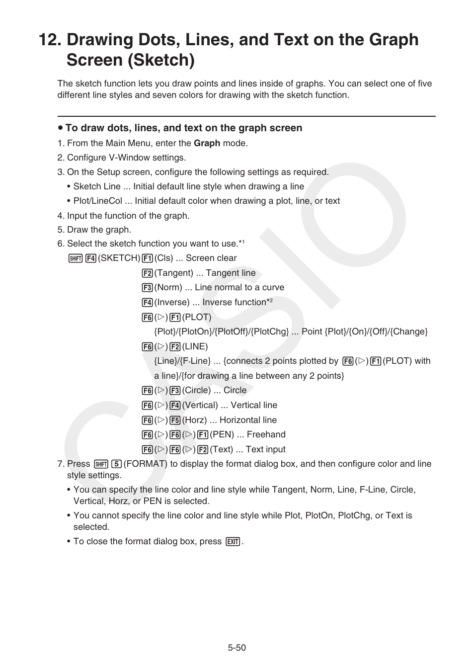 Casio | Casio FX-CG10 User Manual | Page 182 / 601