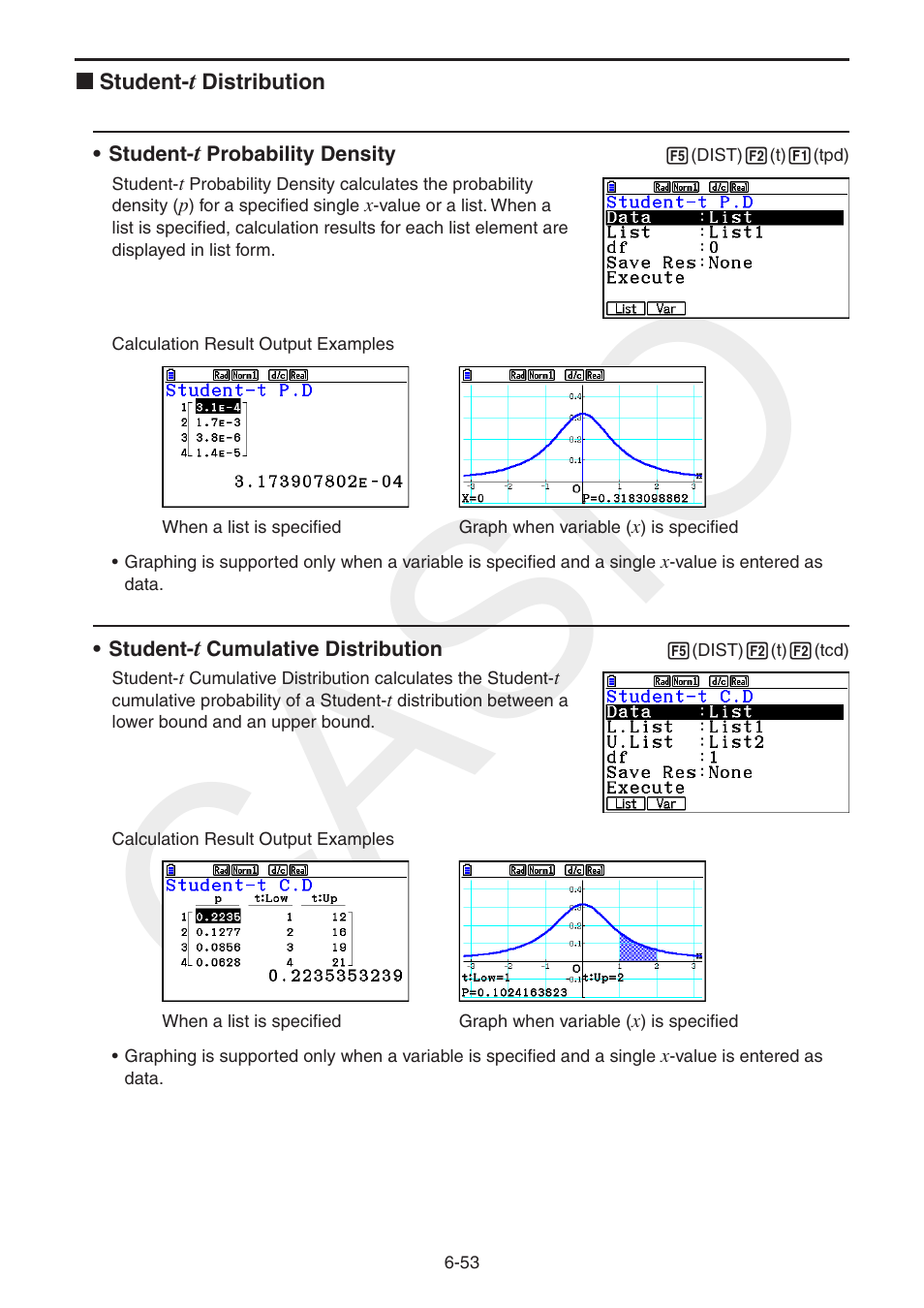 Casio | Casio FX-CG10 User Manual | Page 246 / 601