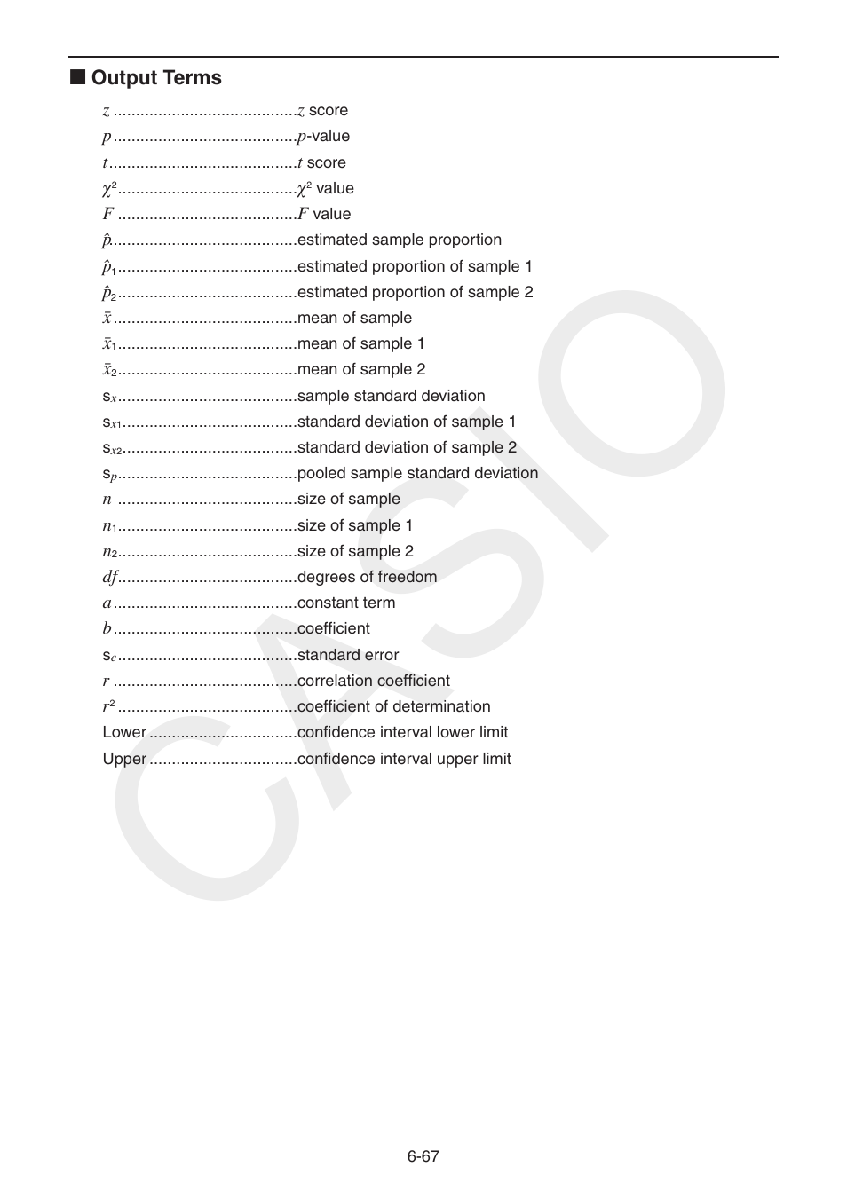 Casio | Casio FX-CG10 User Manual | Page 260 / 601
