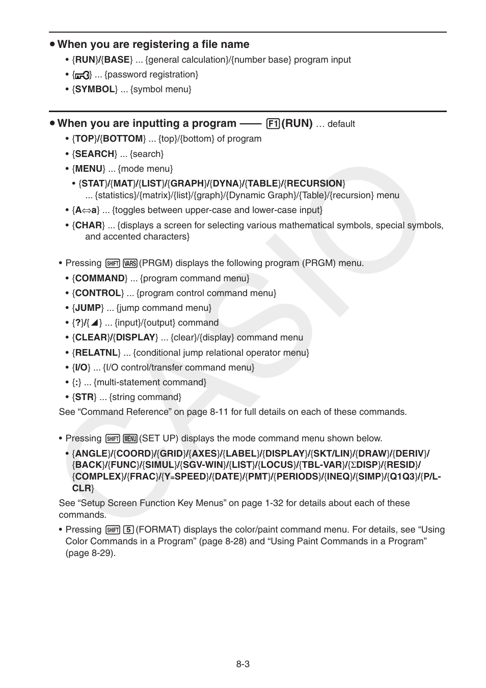 Casio | Casio FX-CG10 User Manual | Page 287 / 601