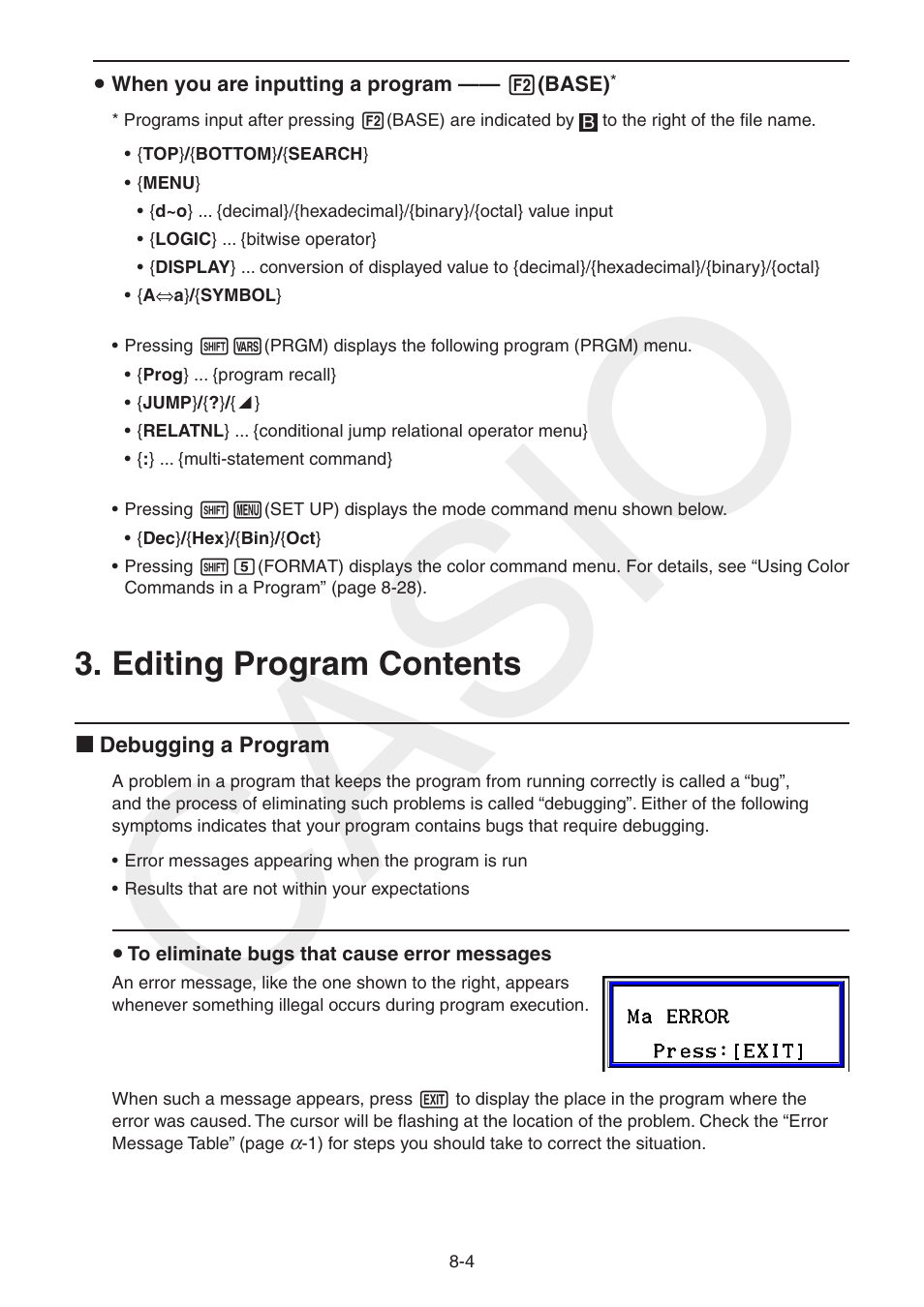 Casio FX-CG10 User Manual | Page 288 / 601