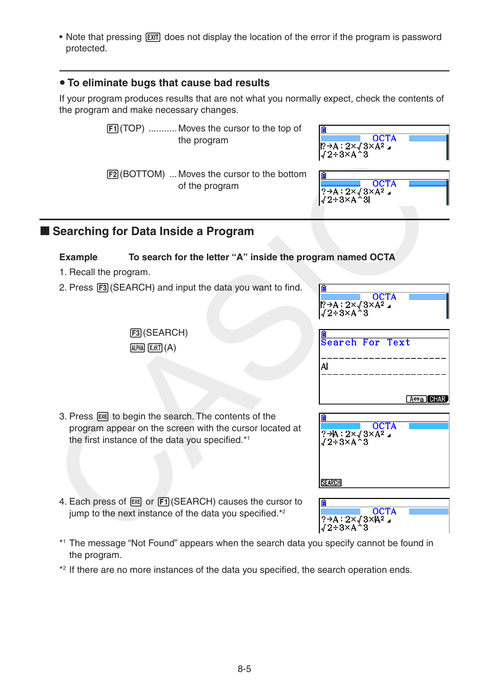 Casio | Casio FX-CG10 User Manual | Page 289 / 601