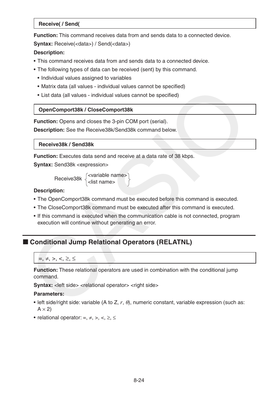 Casio | Casio FX-CG10 User Manual | Page 308 / 601