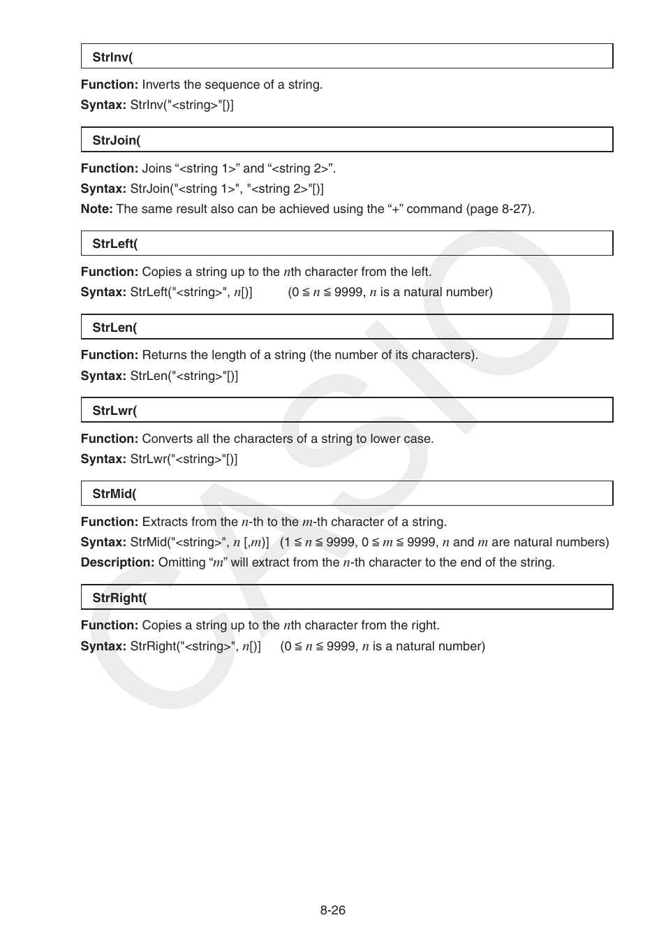 Casio | Casio FX-CG10 User Manual | Page 310 / 601