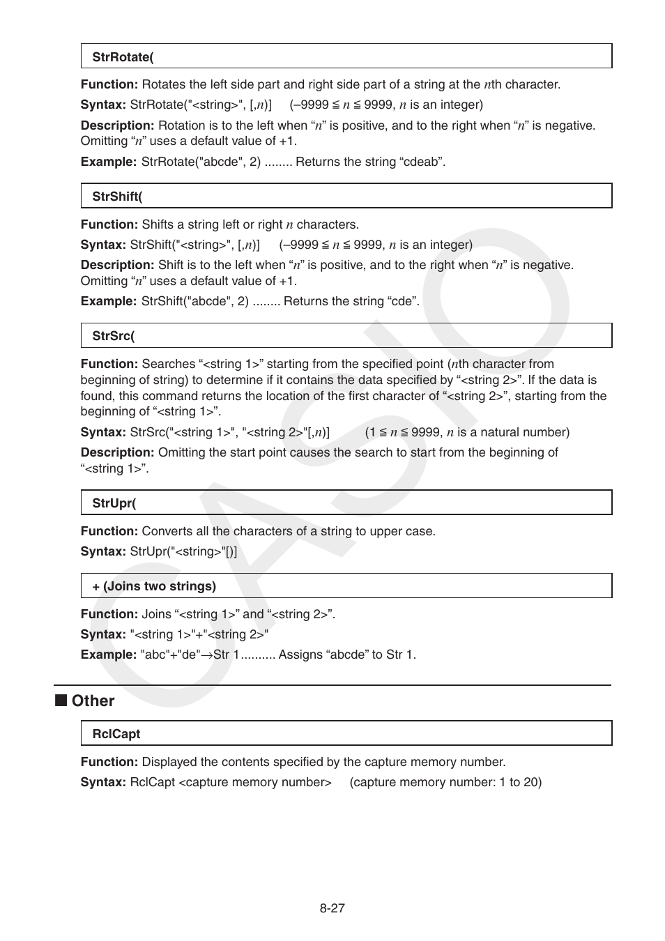 Casio | Casio FX-CG10 User Manual | Page 311 / 601