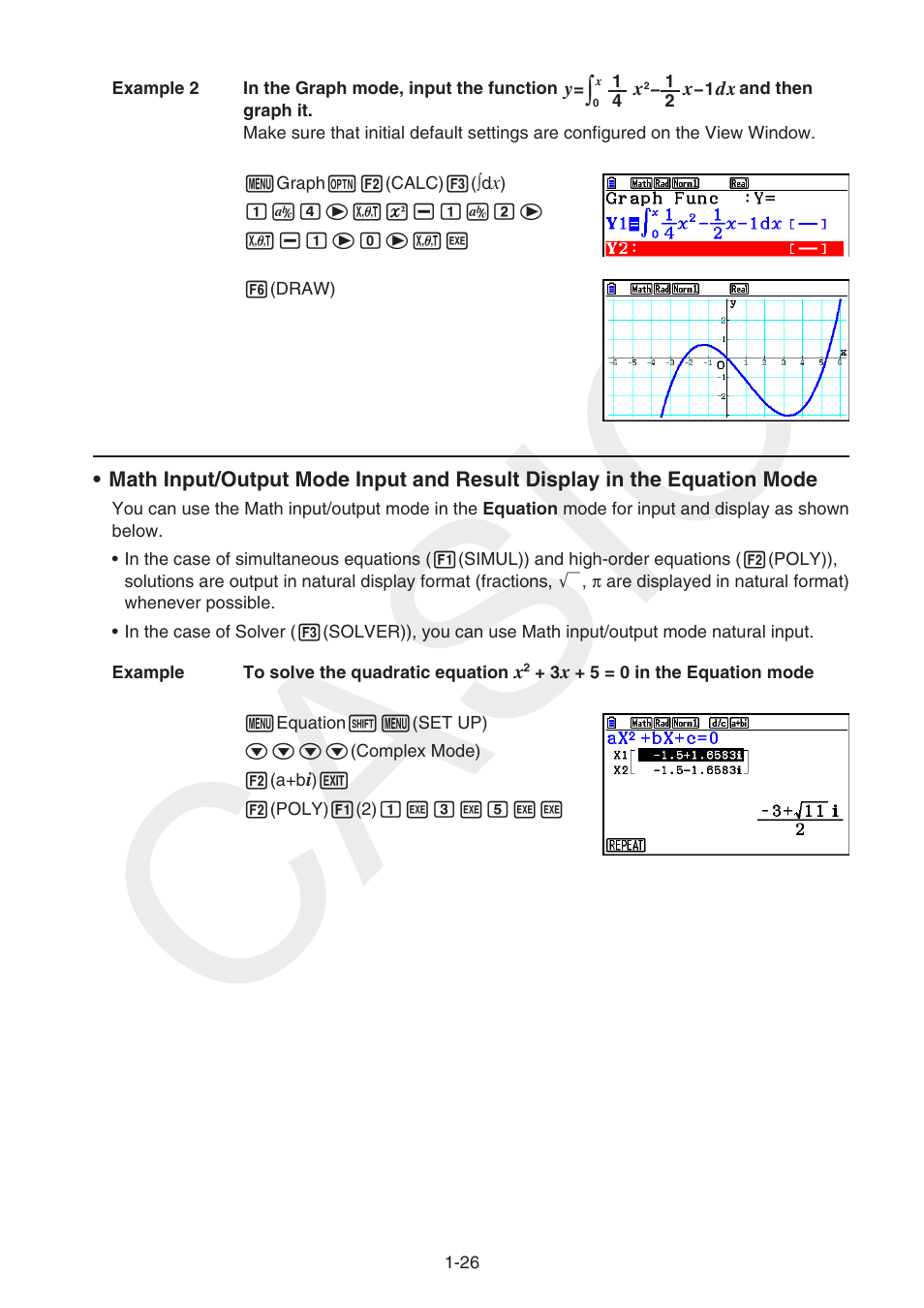 Casio | Casio FX-CG10 User Manual | Page 33 / 601