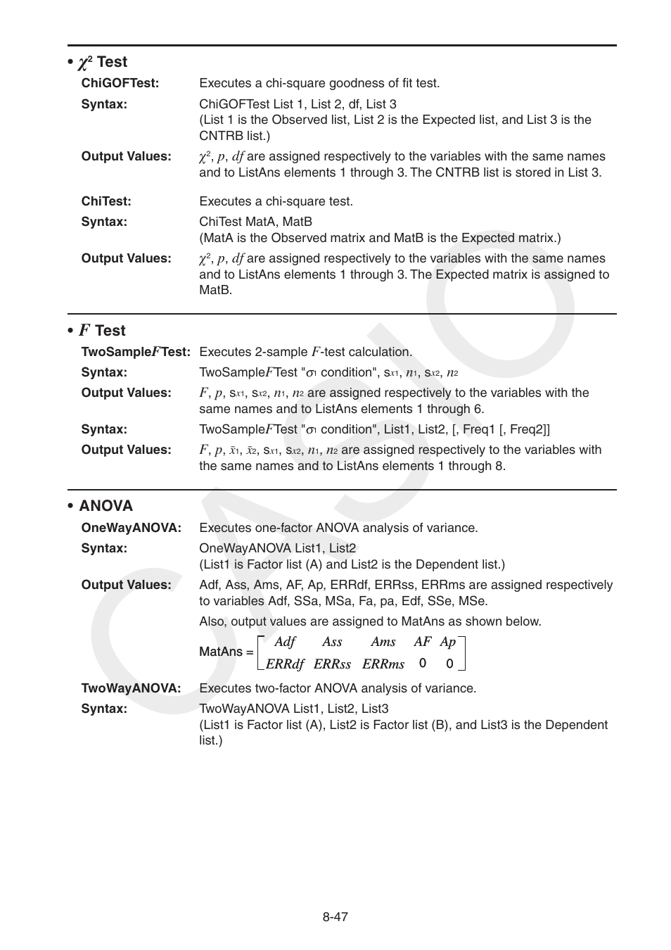 Casio | Casio FX-CG10 User Manual | Page 331 / 601
