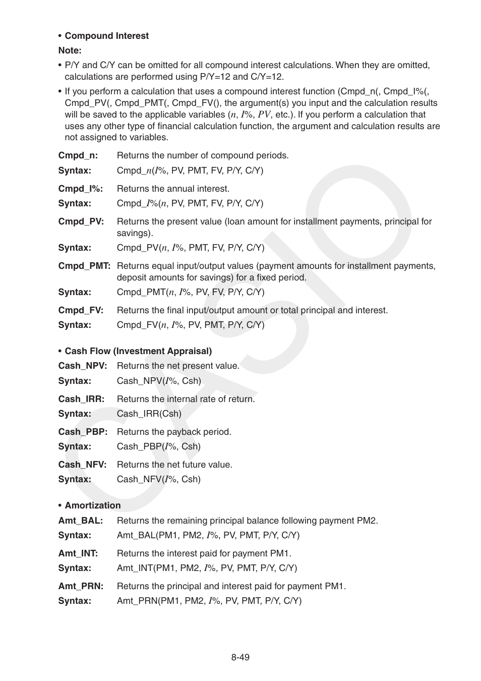 Casio | Casio FX-CG10 User Manual | Page 333 / 601