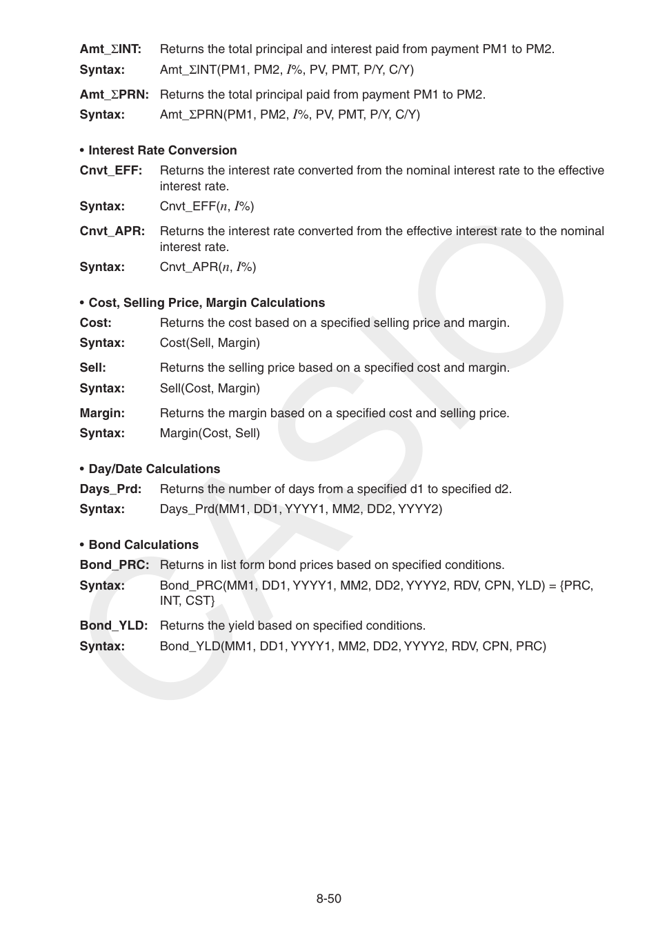 Casio | Casio FX-CG10 User Manual | Page 334 / 601