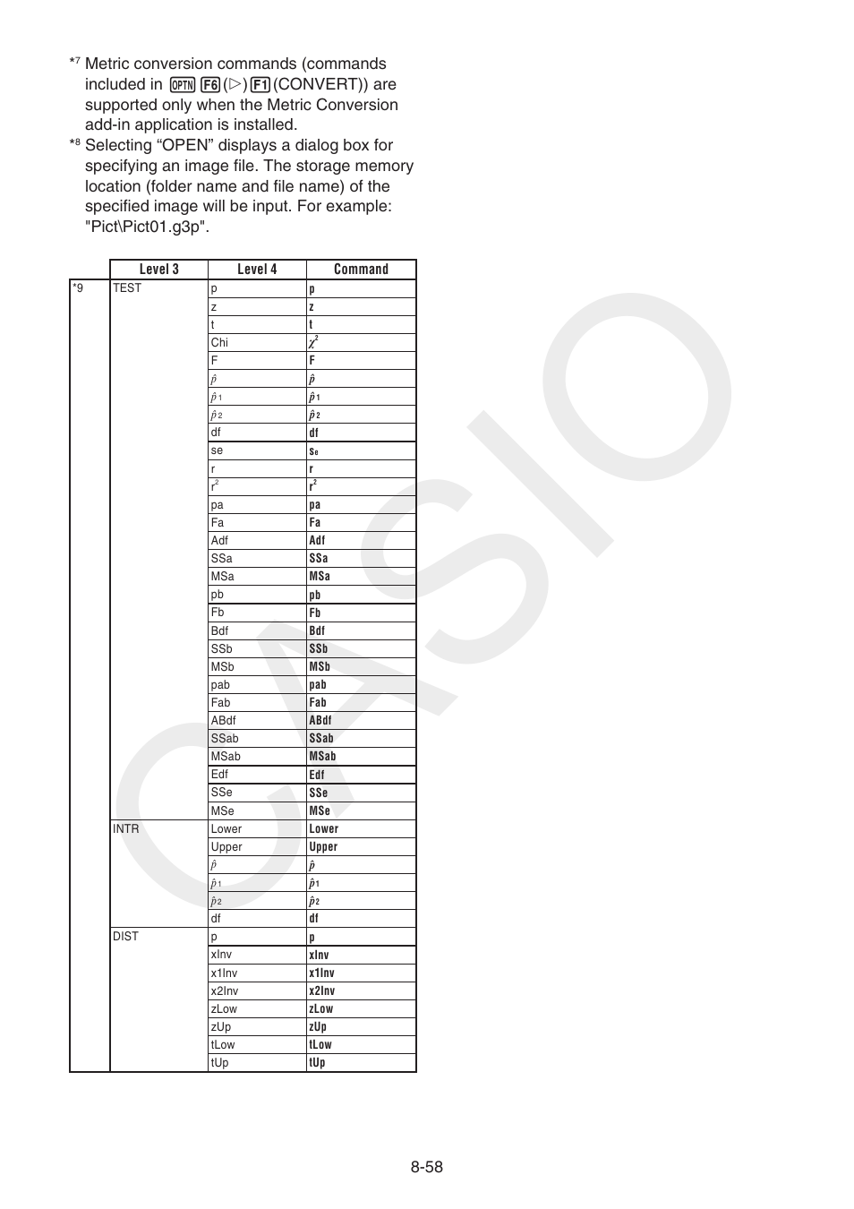 Casio | Casio FX-CG10 User Manual | Page 342 / 601
