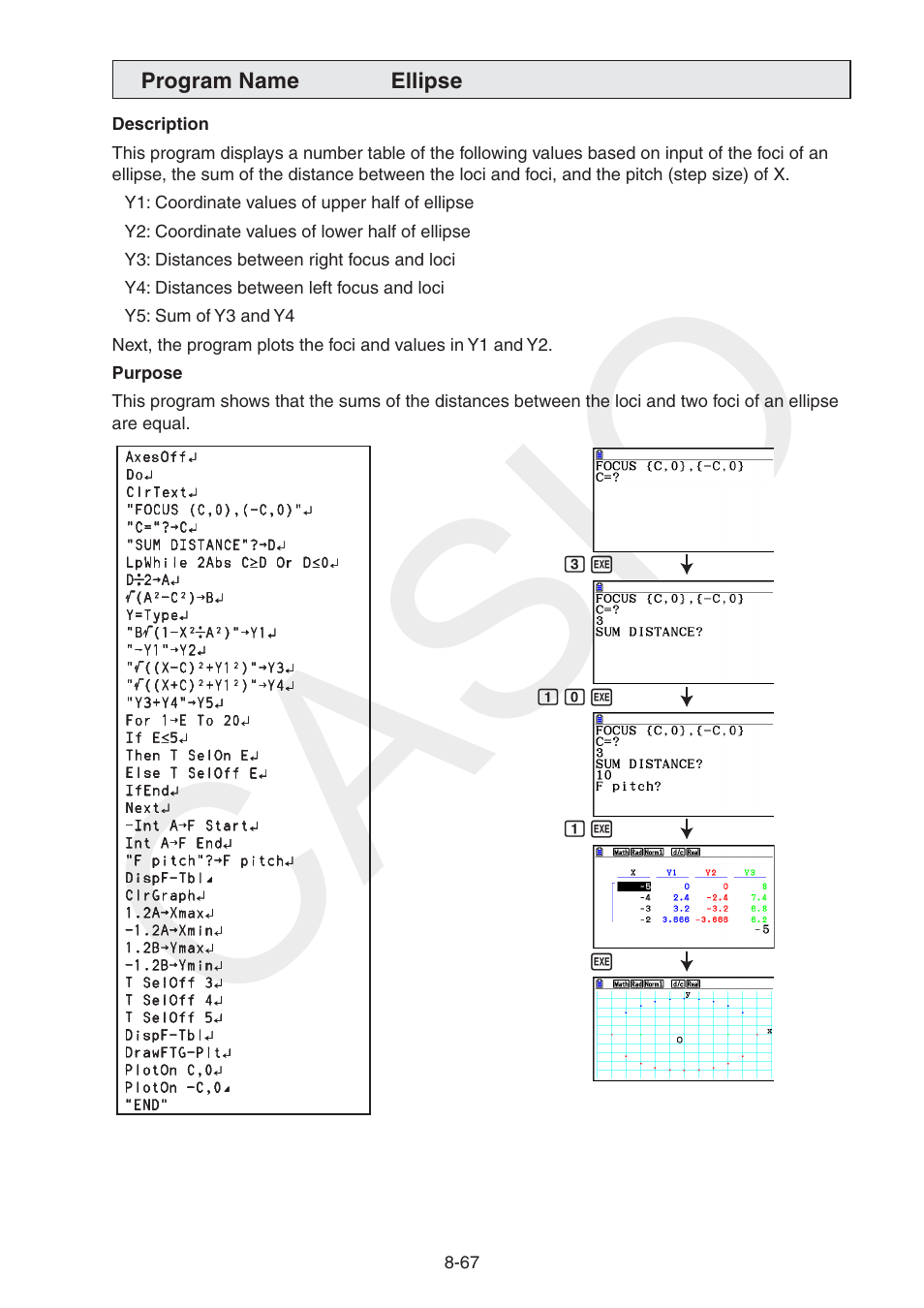 Casio | Casio FX-CG10 User Manual | Page 351 / 601