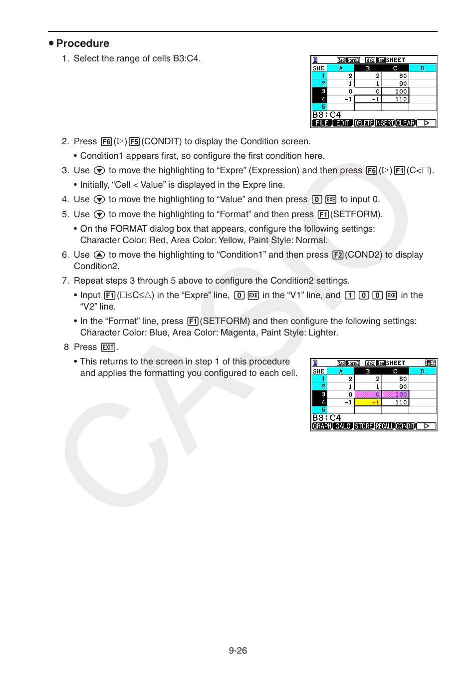 Casio | Casio FX-CG10 User Manual | Page 377 / 601