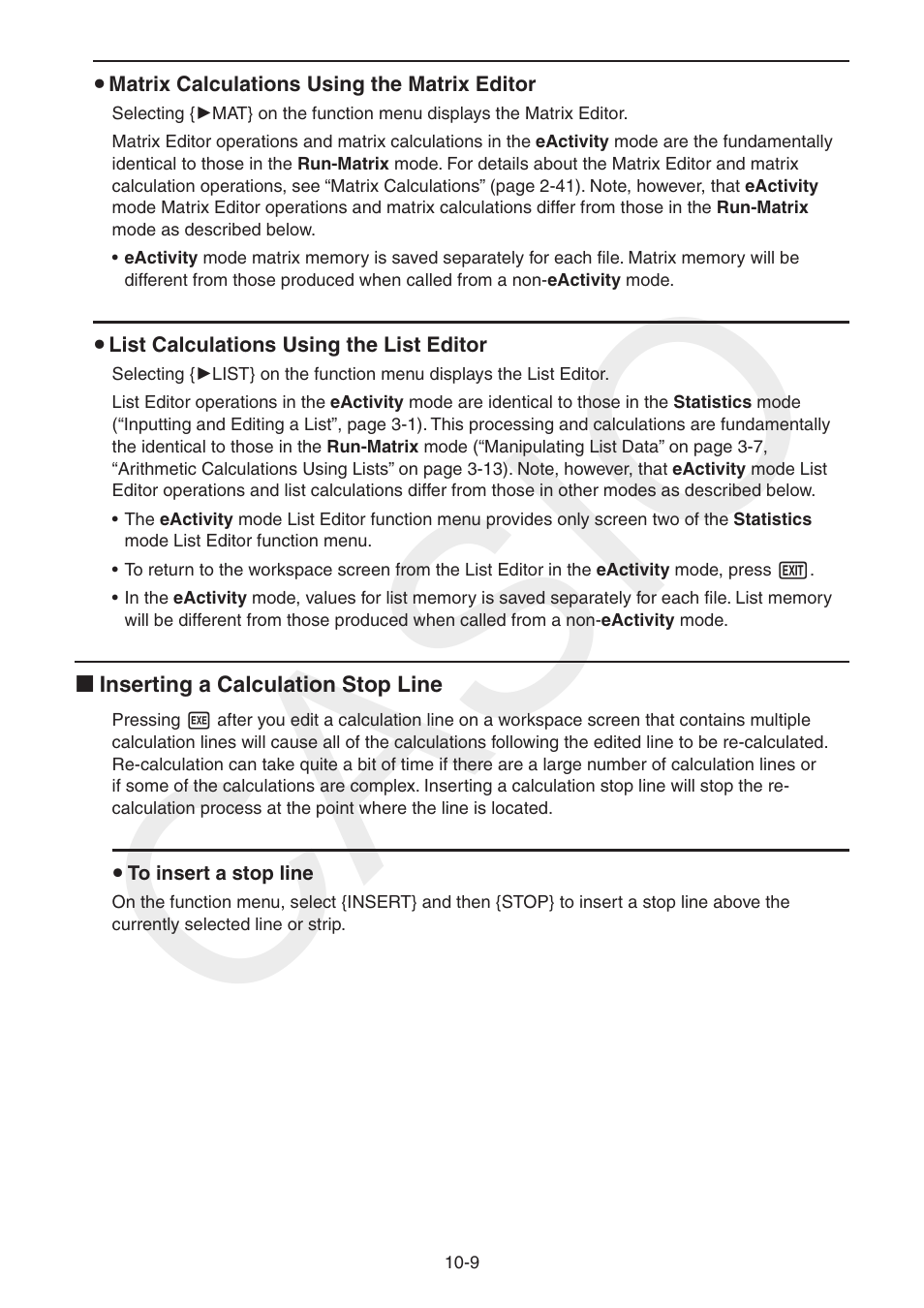 Casio | Casio FX-CG10 User Manual | Page 396 / 601