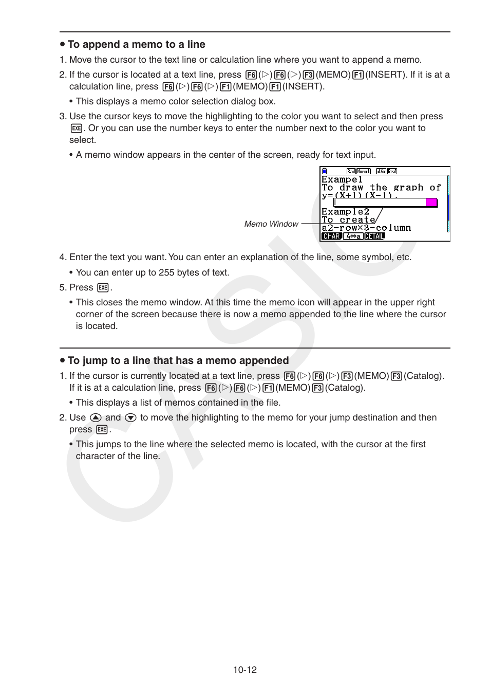 Casio | Casio FX-CG10 User Manual | Page 399 / 601
