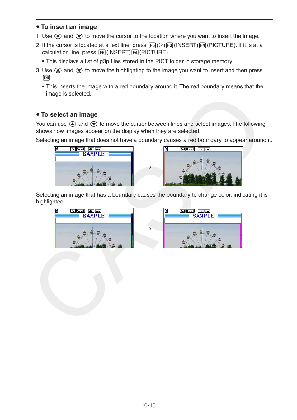 Casio | Casio FX-CG10 User Manual | Page 402 / 601