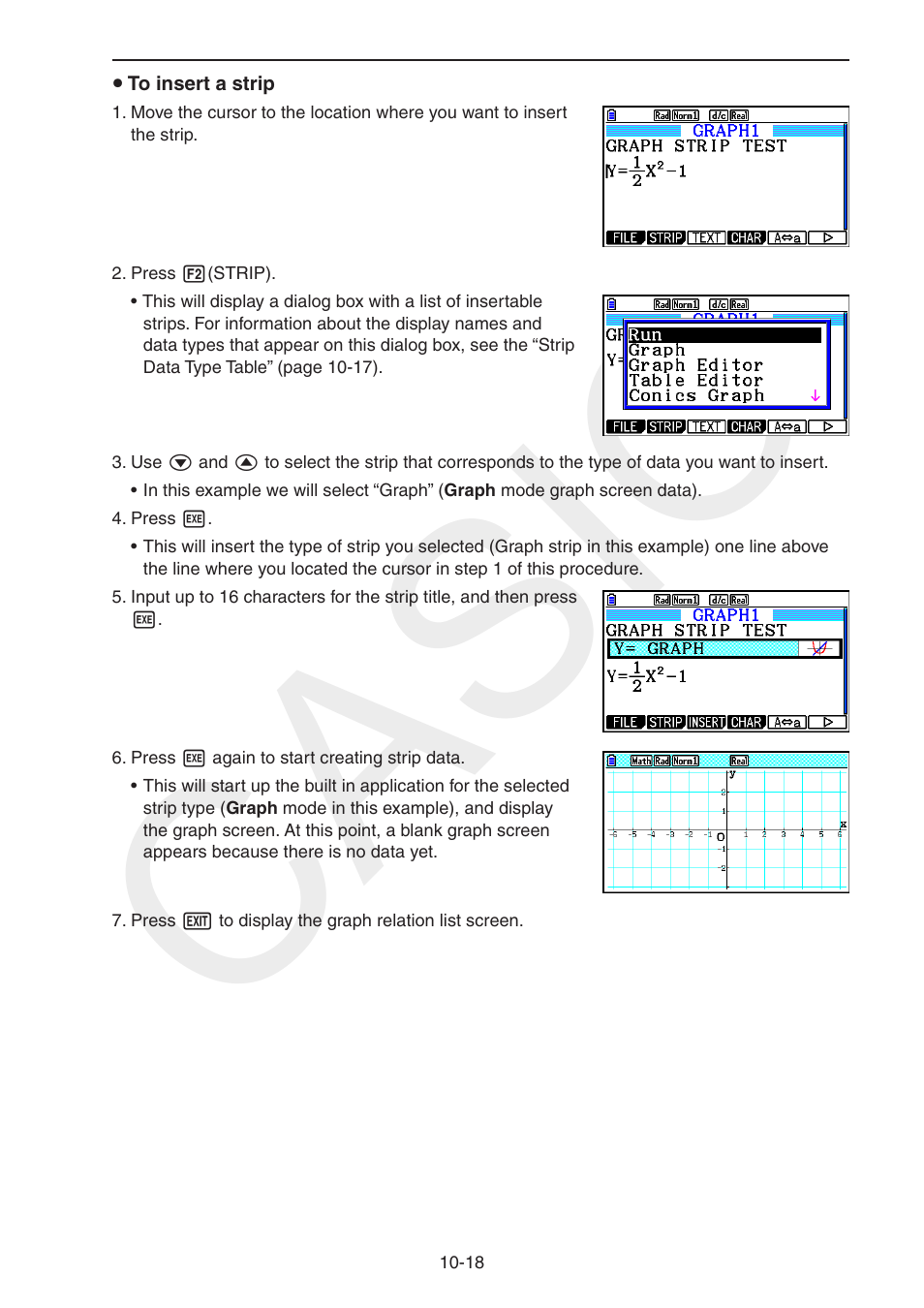 Casio | Casio FX-CG10 User Manual | Page 405 / 601