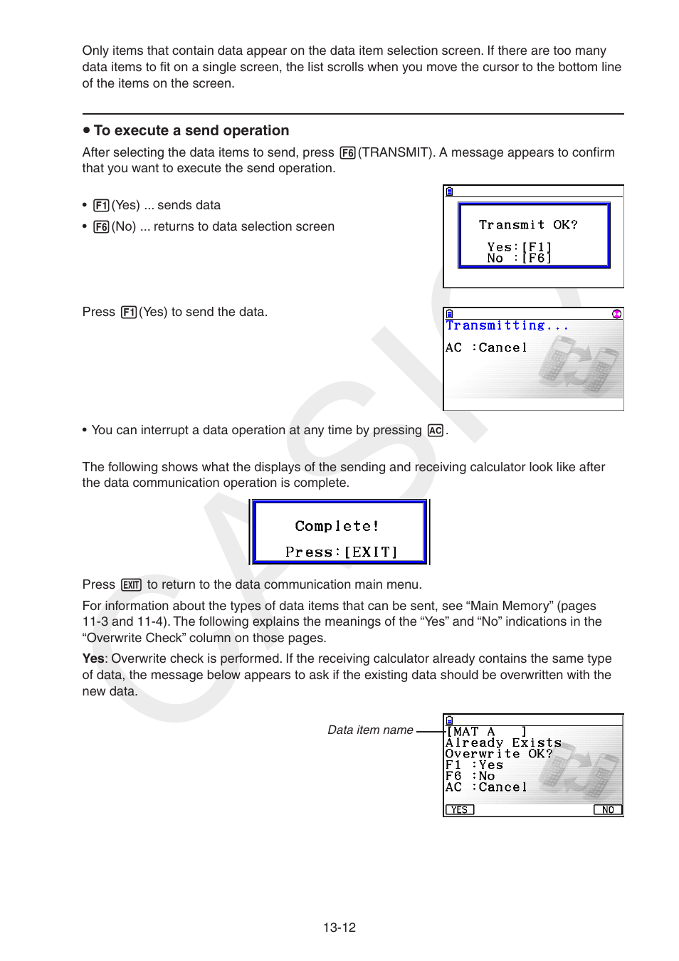 Casio | Casio FX-CG10 User Manual | Page 443 / 601