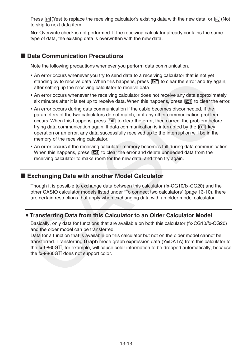 Casio | Casio FX-CG10 User Manual | Page 444 / 601