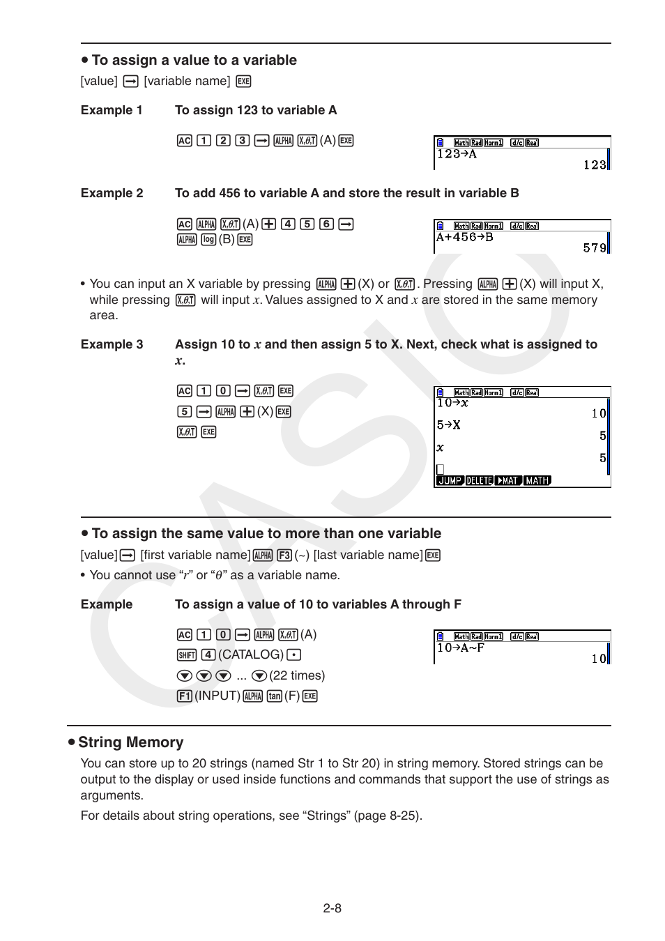Casio | Casio FX-CG10 User Manual | Page 54 / 601